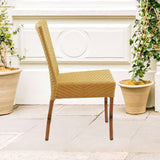Lyon Patio Dining Side Chair #color_Tan
