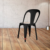 Marais Dining Chair #color_Black/Ash Brown