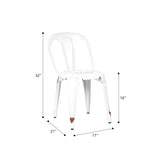 Marais Dining Chair #color_White